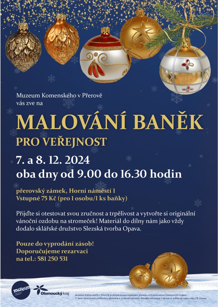 Malování baněk pro veřejnost