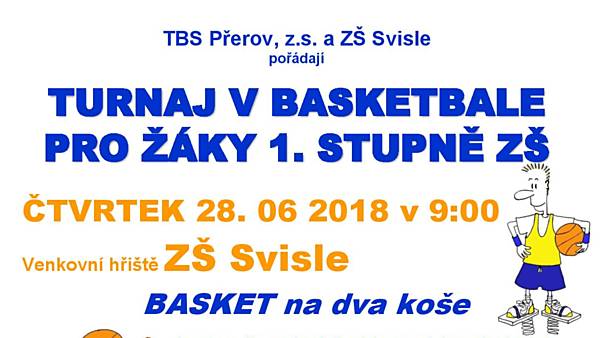 Turnaj v basketbale pro žáky 1. stupně ZŠ