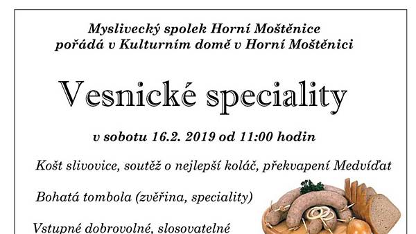 Vesnické speciality