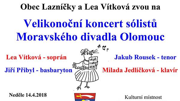 Velikonoční koncert sólistů Moravského divadla Olomouc