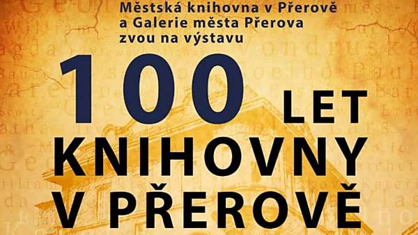 Vernisáž výstavy 100 let knihovny v Přerově