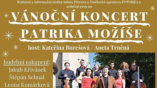 Vánoční koncert Patrika Možíše a jeho hostů