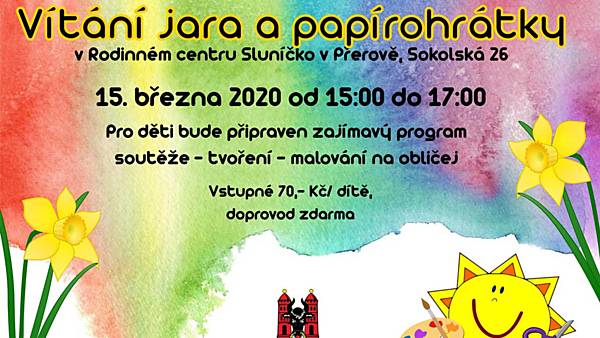<strike>Vítání jara a papírohrátky</strike>
