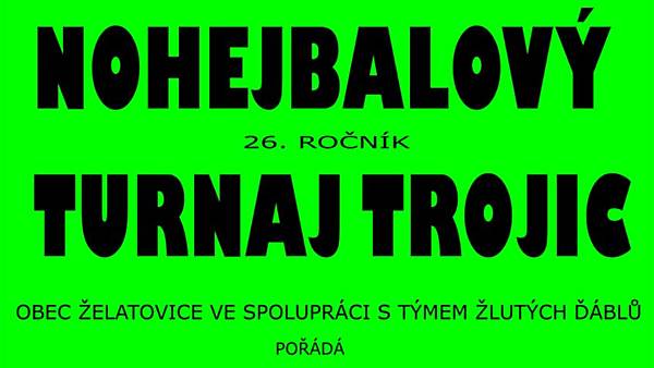 Nohejbalový turnaj trojic