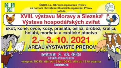 XVIII. výstava Moravy a Slezska hospodářských a drobných zvířat