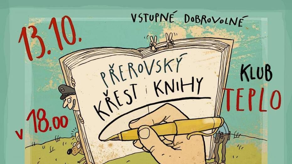 Křest knihy 365+1 příběh strážníků z Přerova