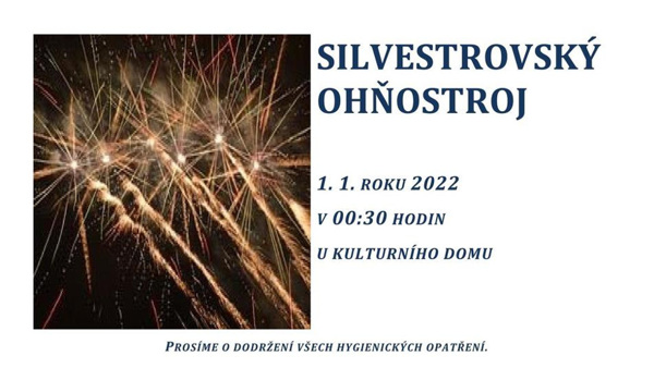 Silvestrovský ohňostroj