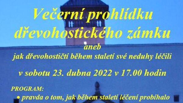 Večerní prohlídka dřevohostického zámku