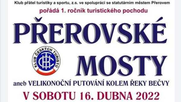 Přerovské mosty aneb velikonoční putování kolem řeky Bečvy