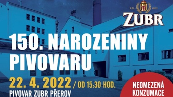 150. narozeniny pivovaru