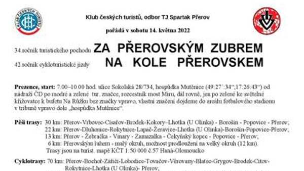 Za přerovským zubrem a Na kole Přerovskem