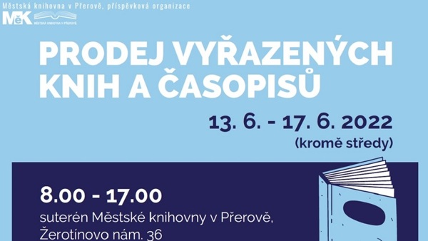 Prodej vyřazených knih a časopisů