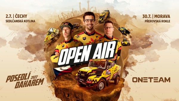 Posedlí Dakarem OPEN AIR Morava 2022
