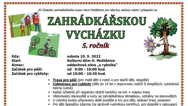Zahrádkářská vycházka