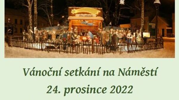 Vánoční setkání na náměstí