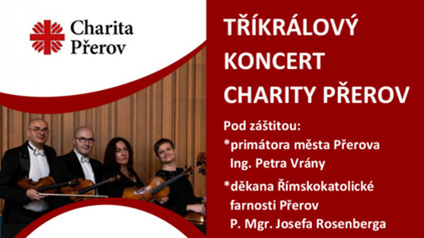Tříkrálový koncert Charity Přerov