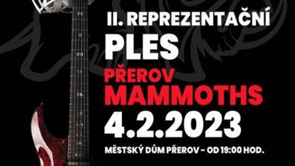 Reprezentační ples Přerov Mammoths