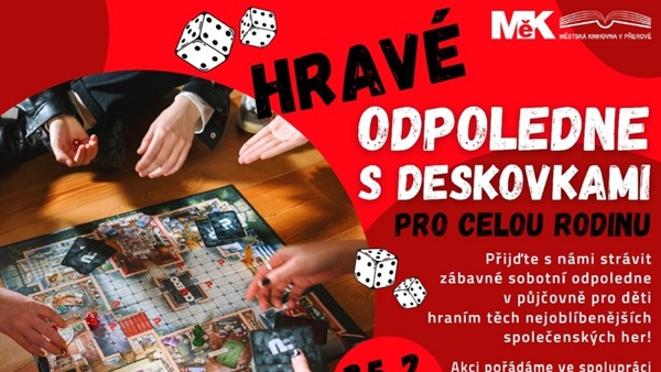 Hravé odpoledne s deskovkami
