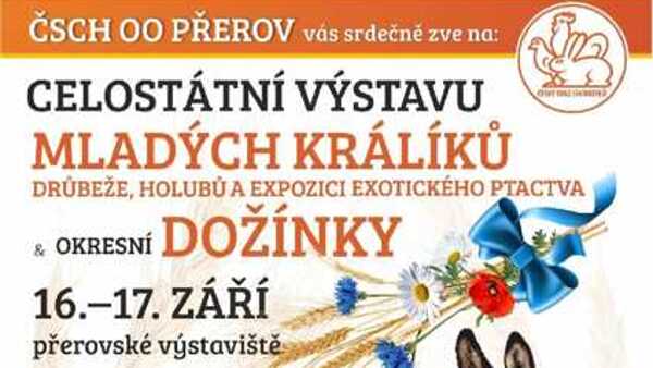 Celostátní výstava mladých králíků, drůbeže, holubů a exotického ptactva