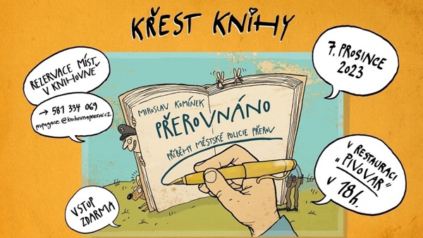 Křest knihy Přerovnáno