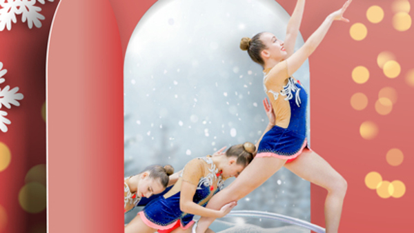 Vánoční akademie moderních gymnastek