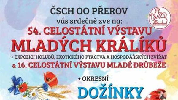 Celostátní výstava králíků, drůbeže a okresní dožínky