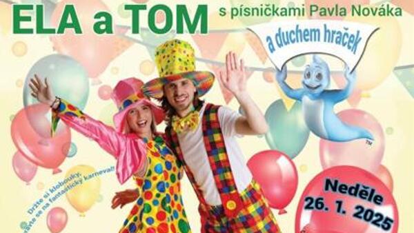 Zábavný karneval s Elou a Tomem