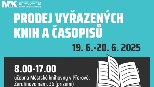 Prodej vyřazených knih a časopisů