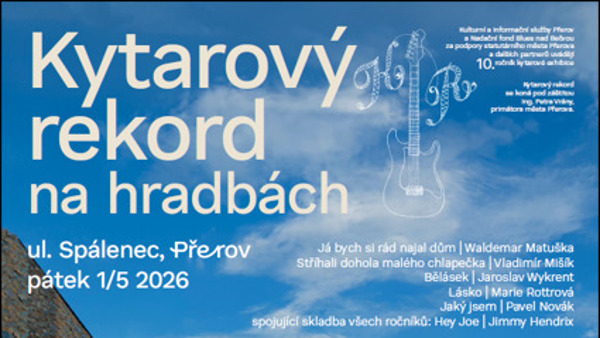 Kytarový rekord na hradbách