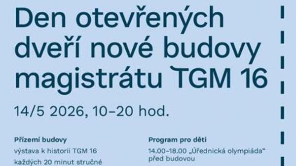 Den otevřených dveří nové budovy magistrátu